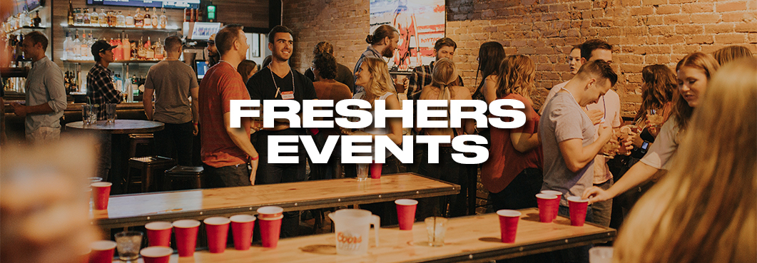 Freshers Events Banner Image