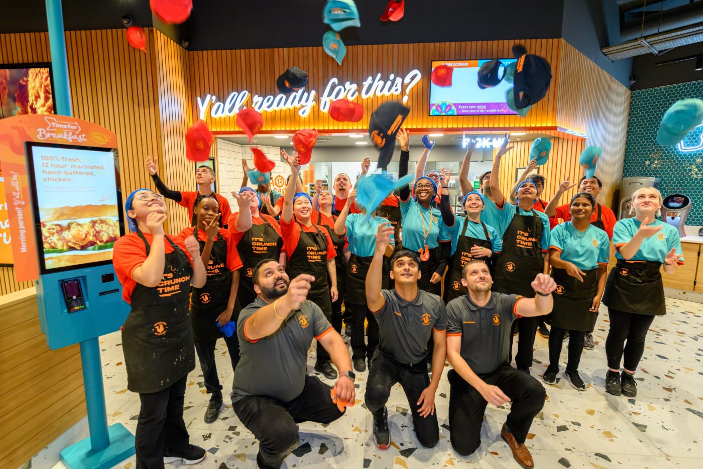 A Winning Brand Experience for the Launch of Popeyes® Meadowhall