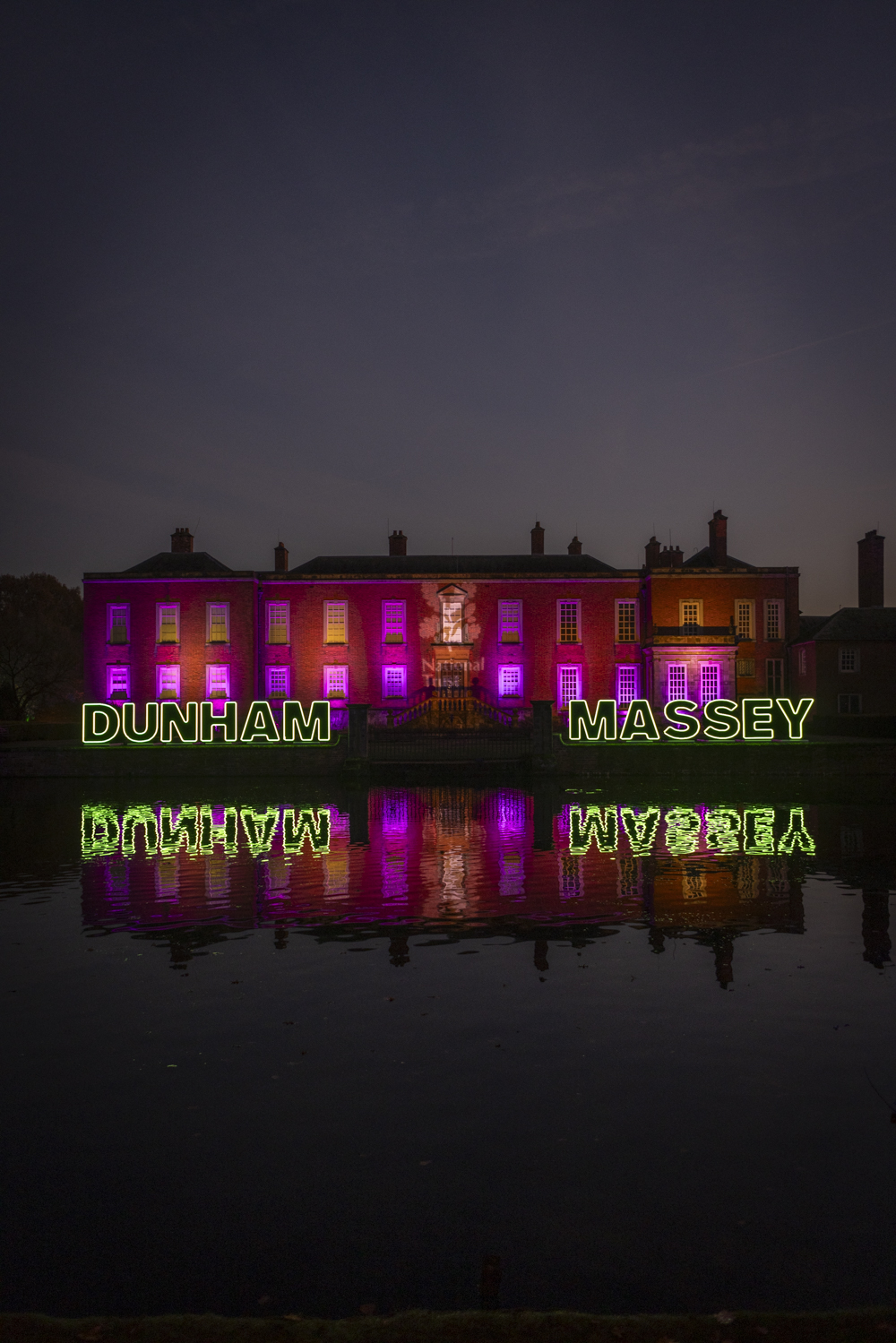 Dunham Massey Light Trail external shot